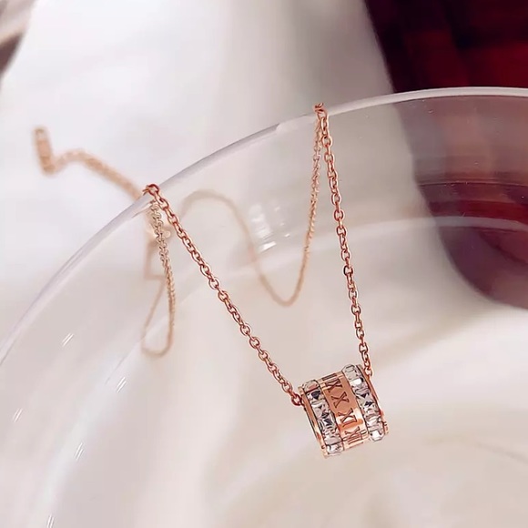 June Glow Jewelry - Roman Numeral Necklace